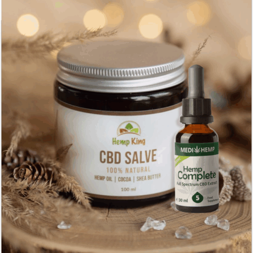medi hemp and cbd salve cbd oil combo pack