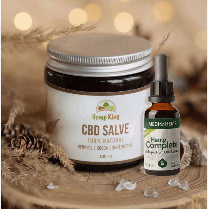 medi hemp and cbd salve cbd oil combo pack