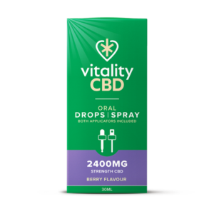 Vitality CBD 2400mg 30ml spray berry