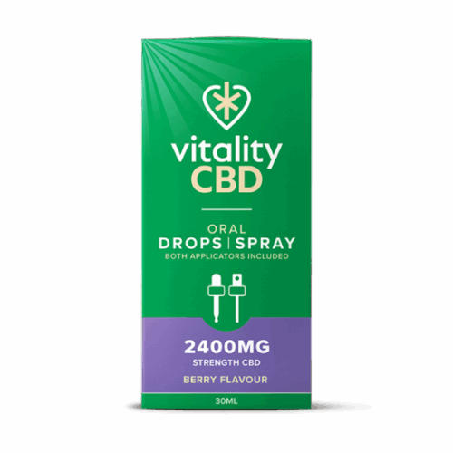 Vitality CBD 2400mg 30ml spray berry