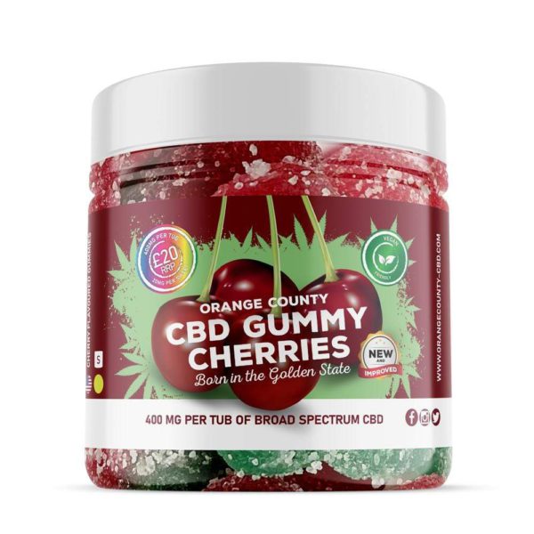 CBD Gummies Cherry Flavoured newtownards and belfast sold by nature's alternative