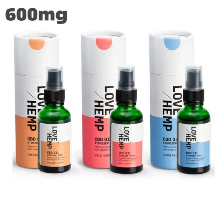 Love Hemp 600mg 2% CBD Oil Spray - 30ml