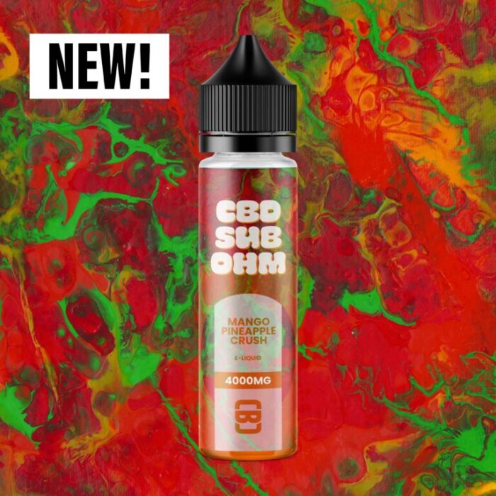 mango and pineapple crush sub ohm eliquid vaping oil natures alternative cbd store northern ireland