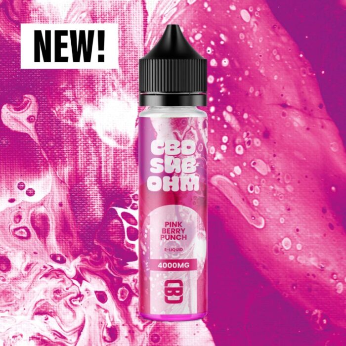 PINK BERRY SUB OHM NATURES ALTERNATIVE CBD ELIQUID NORTHERN IRELAND
