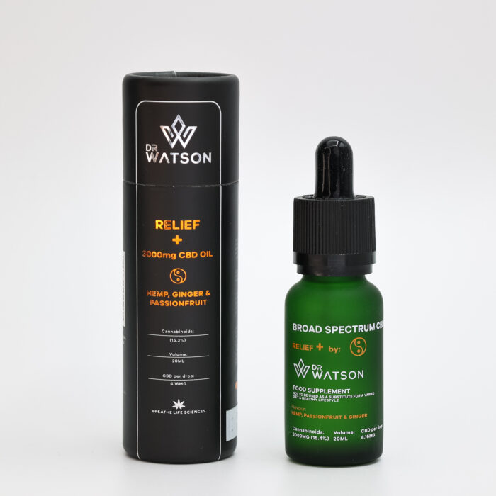 Dr.Watson 3000mg CBD & CBG (20ml)