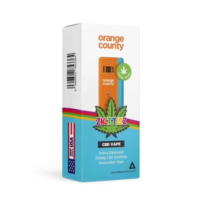 Orange County CBD Disposable Vape Pen 1ml (750mg)