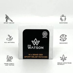 Dr.Watson CBD Topical patches 20mg