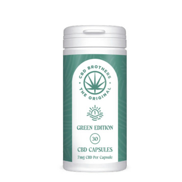 CBD brothers green capsules