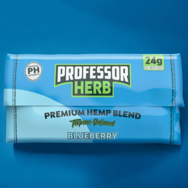Professor Herb Blueberry flavoured Tobacco alternative