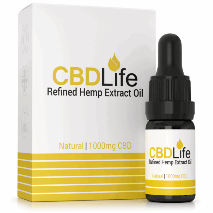 CBD life Refined Hemp Extract 1000mg