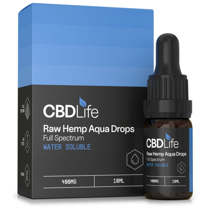 CBD life Aqua drops 400mg 10ml