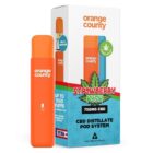 Orange County 750mg CBD Vape Pen – strawberry kush 1ml Pod System